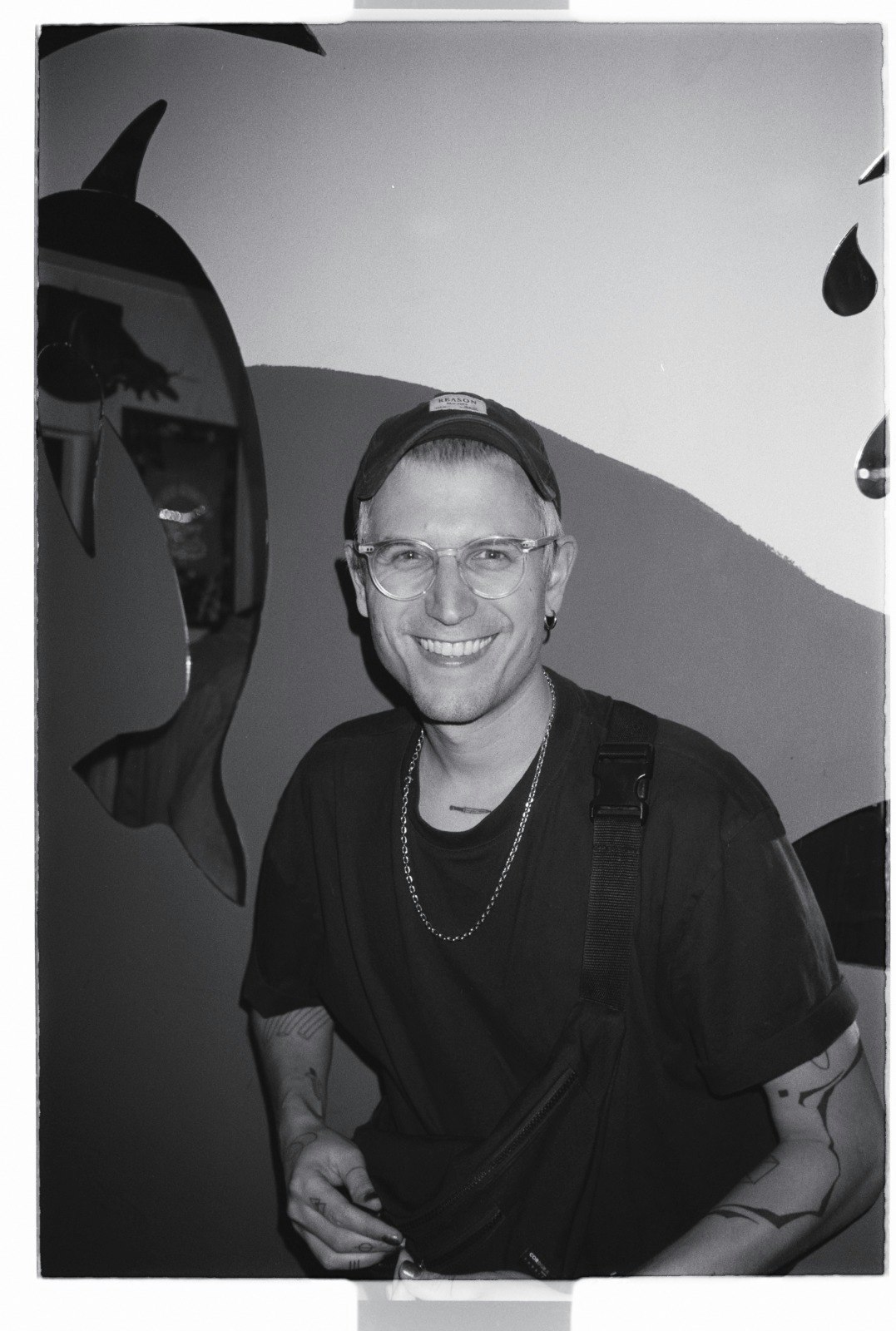 Julian Spillner on set